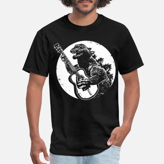 Guitar Vintage Guitar Logo Dinosaur 